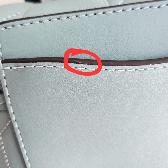 Coach Quilted Trail Bag 17 - Picture 6 of 7